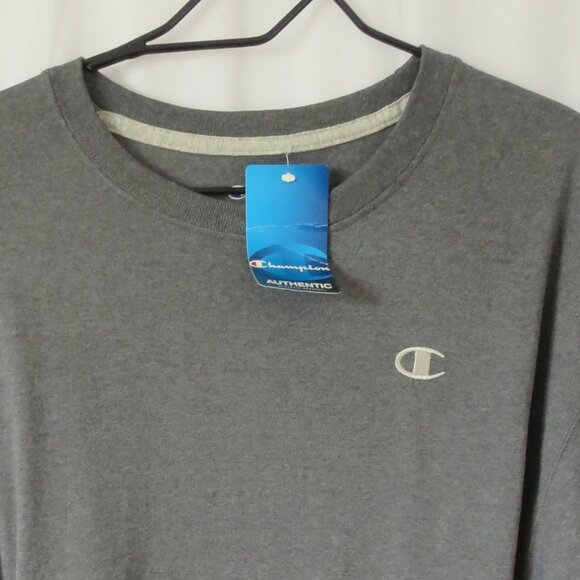 Men's Long Sleeve‎ Champion T-Shirt - Picture 4 of 5